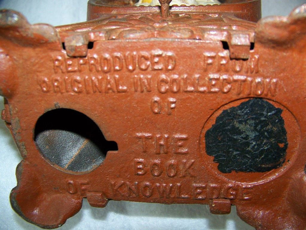 VINTAGE CAST IRON MECHANICAL BANK