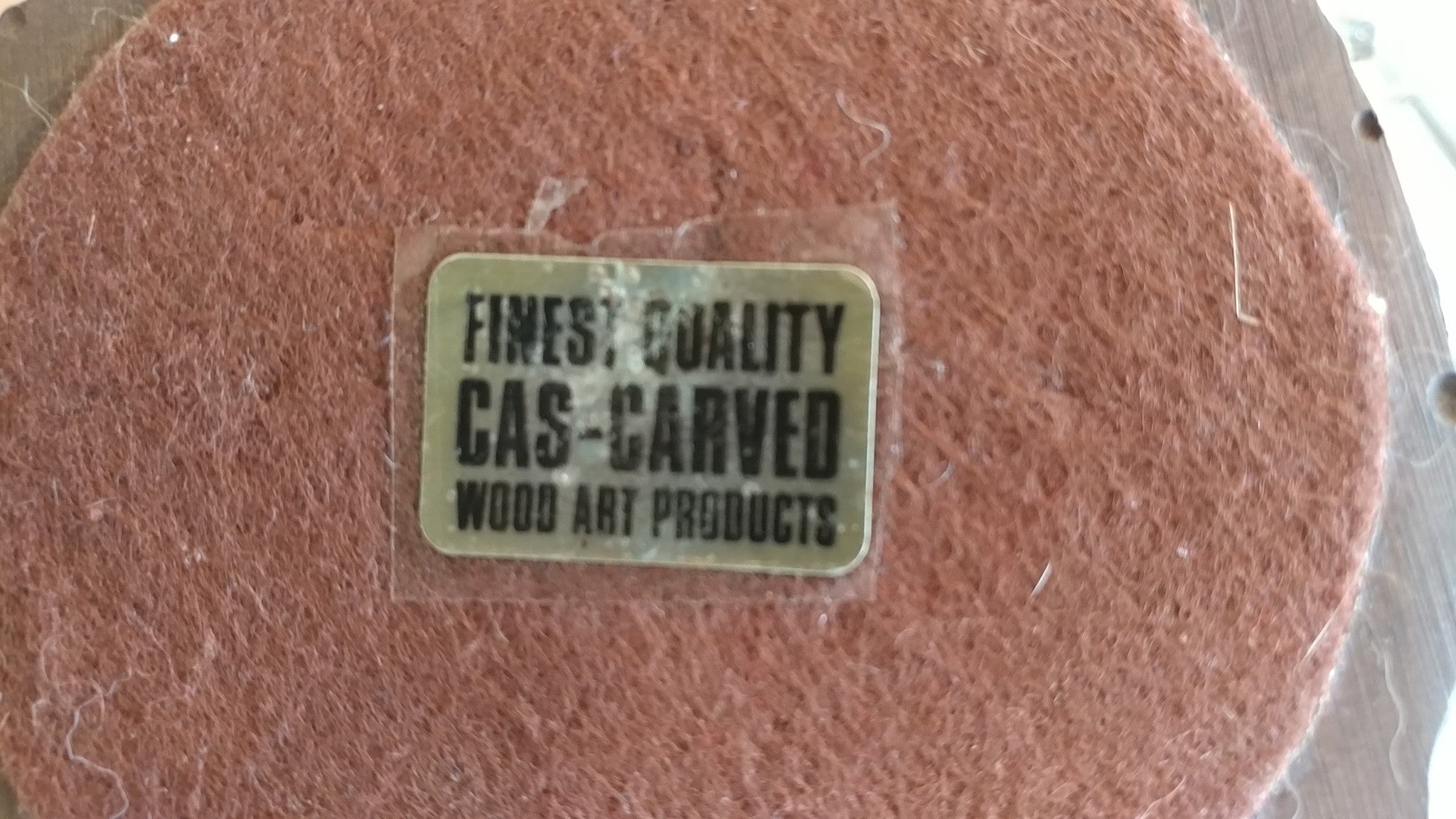 WOOD CARVING