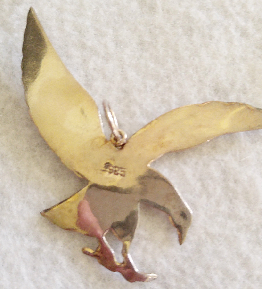 STERLING SILVER EAGLE PENDANT
