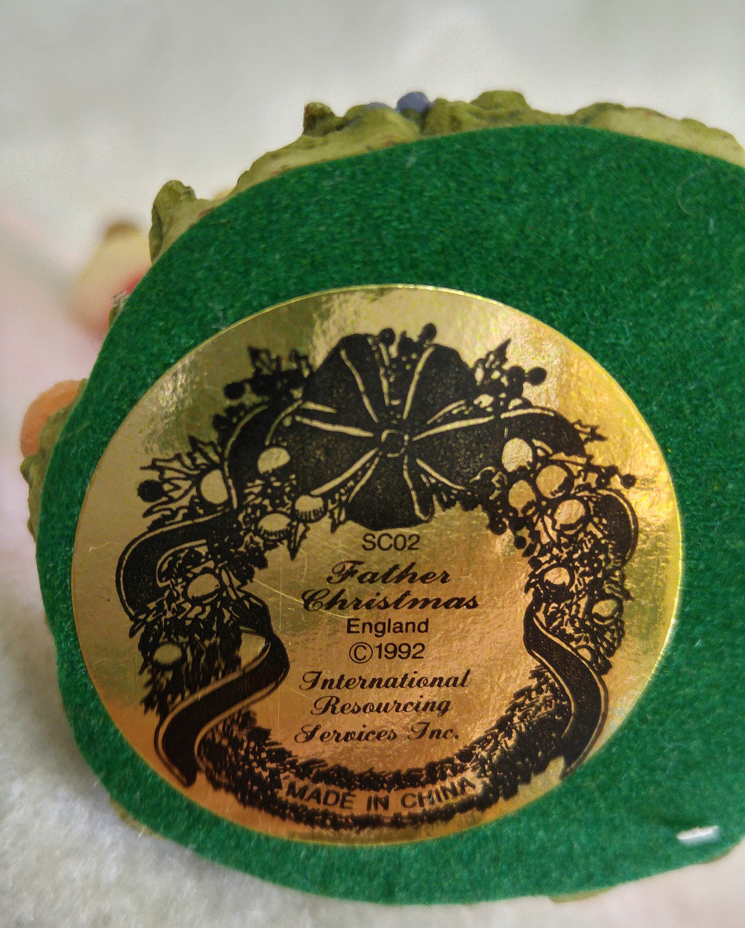 VINTAGE CHRISTMAS FIGURINE