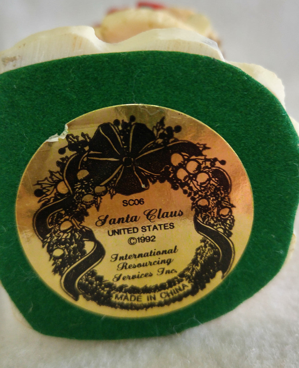 VINTAGE CHRISTMAS FIGURINE